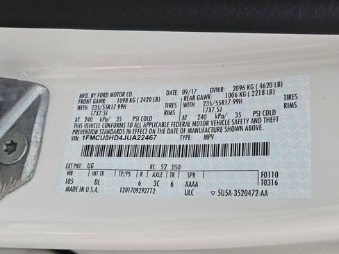 Used 2018 Ford Escape SEL image 30