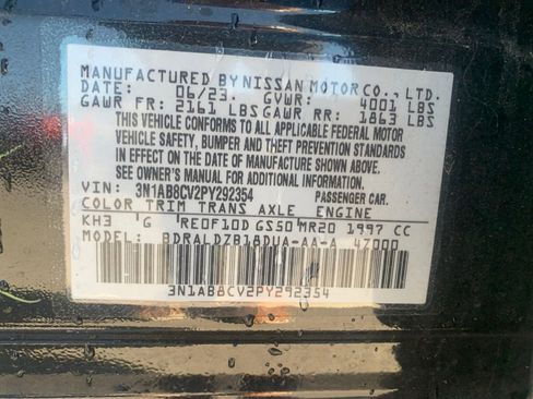 Used 2023 Nissan Sentra SV FWD image 11