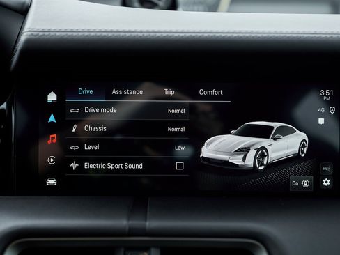 Used 2025 Porsche Taycan Turbo S w/ Premium Package image 73