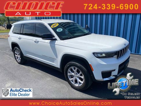 Used 2021 Jeep Grand Cherokee L Limited AWD/4WD image 1