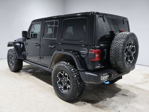 Used 2021 Jeep Wrangler Unlimited Rubicon 4xe w/ Steel Bumper Group image 4