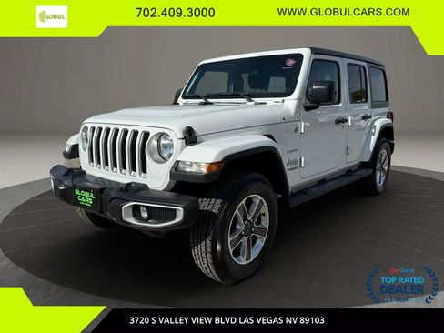 Used 2021 Jeep Wrangler Unlimited Sahara AWD/4WD image 1