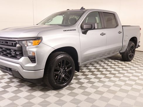 Used 2024 Chevrolet Silverado 1500 Custom w/ LPO, Dark Essentials Package RWD image 8
