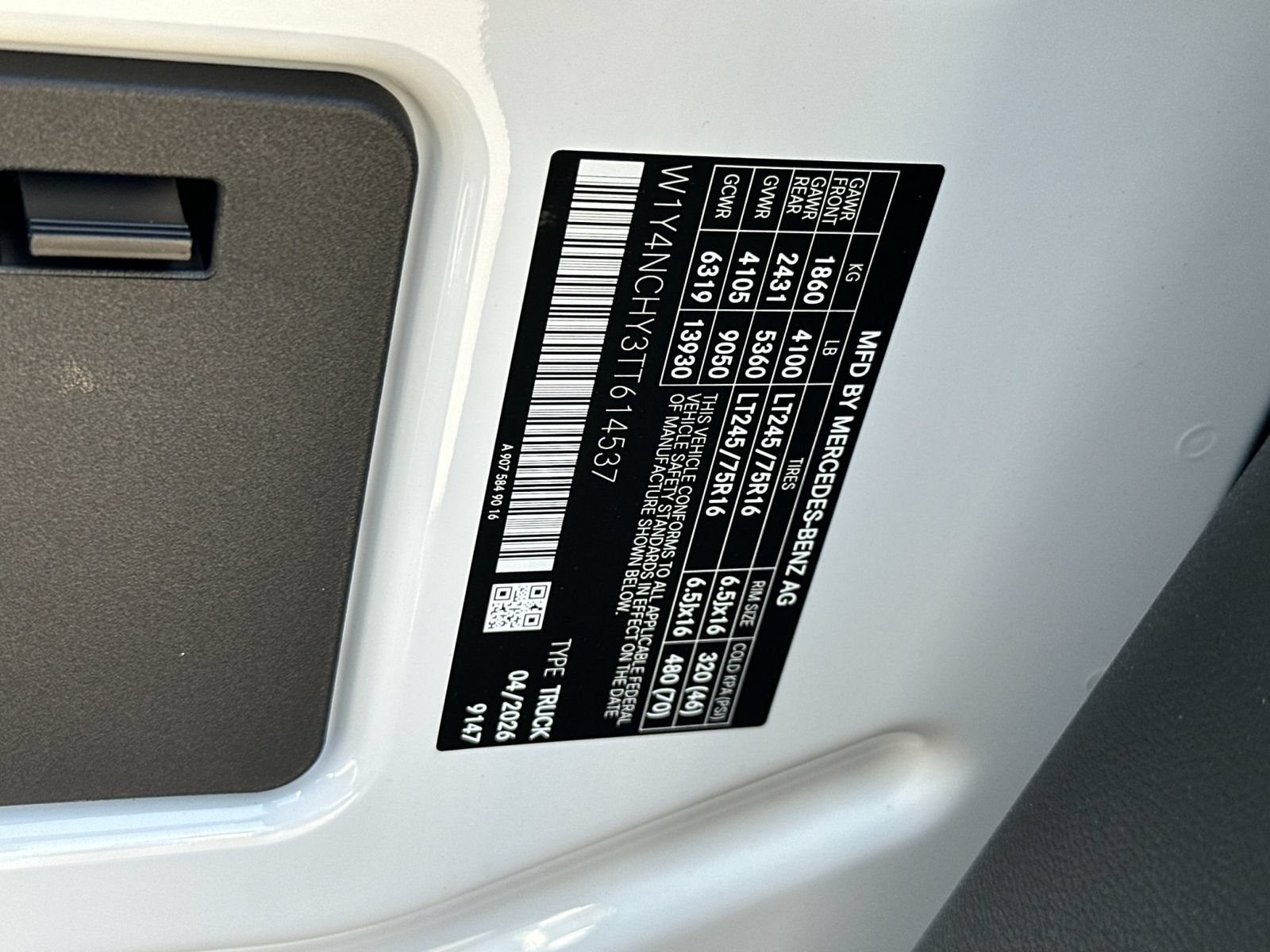 New 2026 Mercedes-Benz Sprinter 2500 image 31