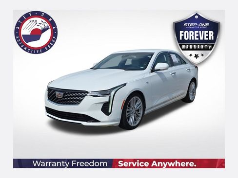 Used 2024 Cadillac CT4 Premium Luxury w/ Climate Package RWD image 1