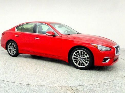 Used 2023 INFINITI Q50 Luxe w/ Cargo Package image 3