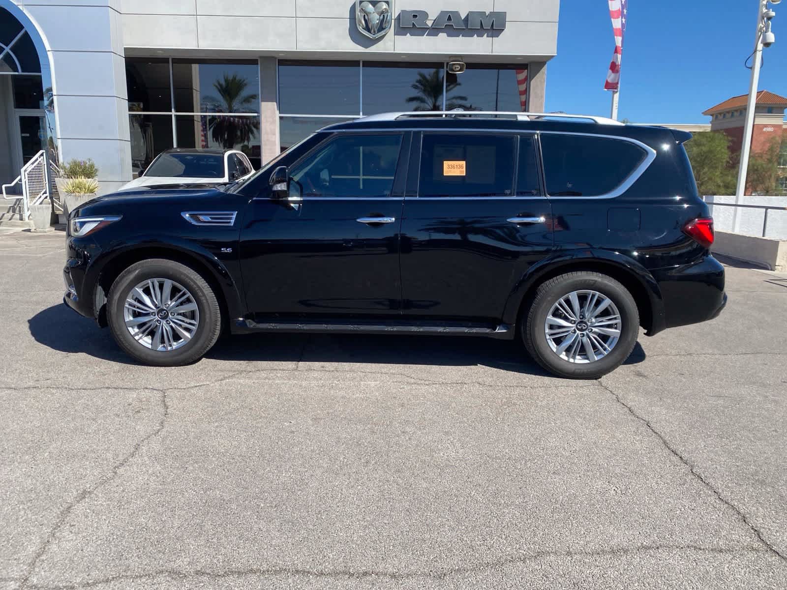 Used 2019 INFINITI QX80 Luxe w/ Cargo Package RWD image 10