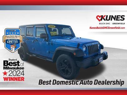 Used 2016 Jeep Wrangler Unlimited Sport w/ Quick Order Package 24S