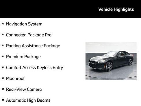 Used 2025 BMW 230i xDrive Coupe w/ Premium Package AWD/4WD image 5