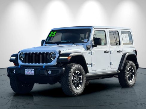 Certified 2025 Jeep Wrangler Unlimited Rubicon 4xe w/ Safety Group image 8