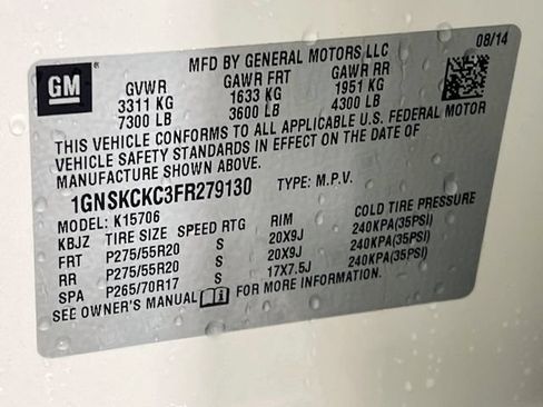 Used 2015 Chevrolet Tahoe LTZ AWD/4WD image 10