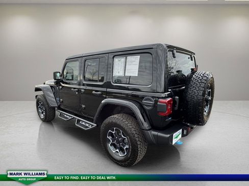 Used 2022 Jeep Wrangler Unlimited Rubicon 4xe w/ Cold Weather Group image 4