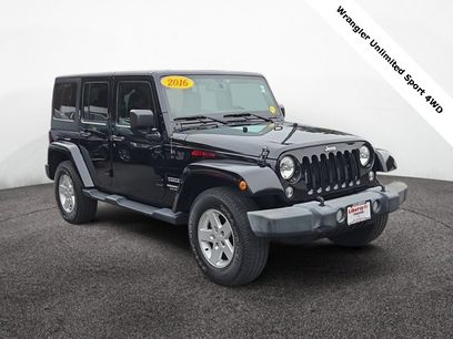 Used 2016 Jeep Wrangler Unlimited Sport w/ Quick Order Package 24S