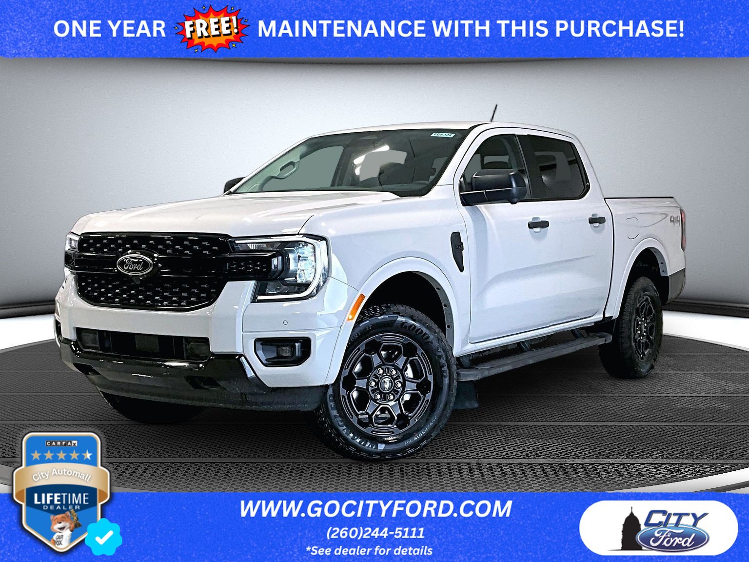New 2026 Ford Ranger XLT w/ FX4 Off-Road Package AWD/4WD image 1