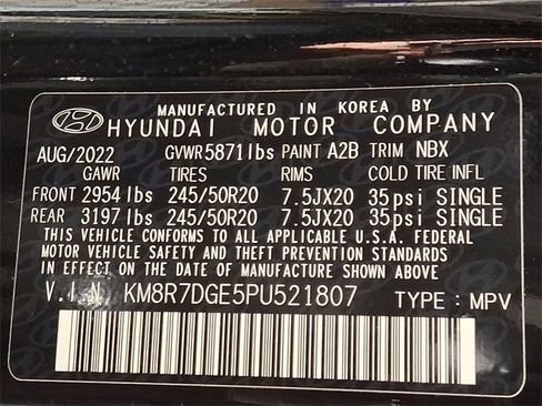 Used 2023 Hyundai Palisade Calligraphy w/ Cargo Package image 30
