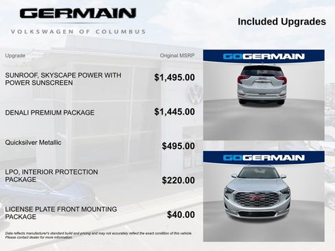 Used 2020 GMC Terrain Denali w/ Denali Premium Package AWD/4WD image 10