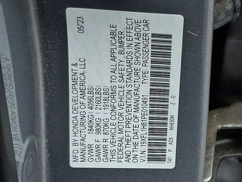 Certified 2023 Honda Civic Sport Touring image 27