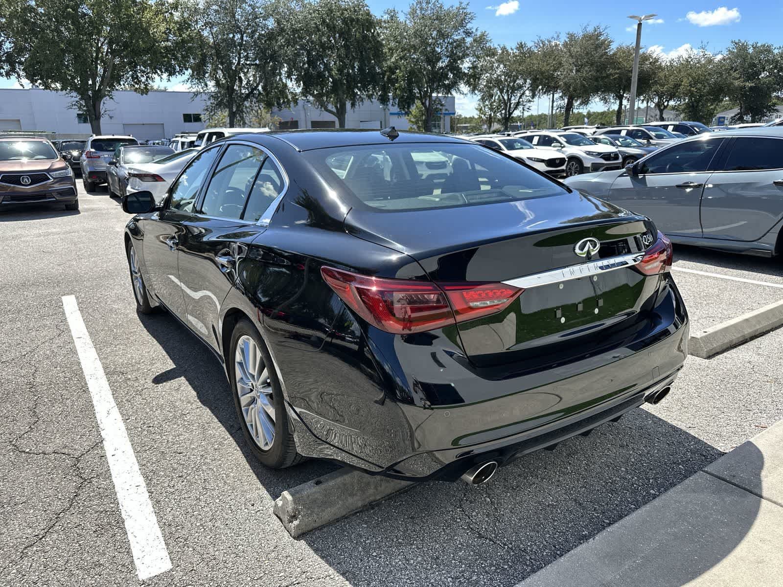 Used 2024 INFINITI Q50 Luxe w/ Cargo Package RWD image 6