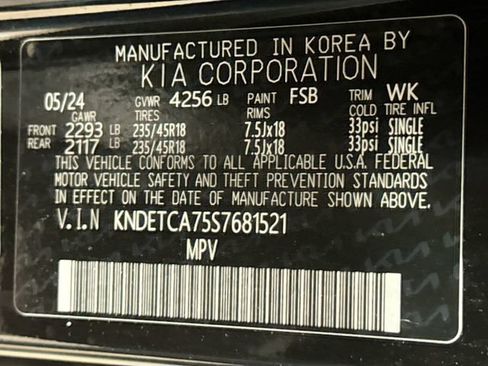 Used 2025 Kia Seltos SX w/ SX Sunroof Package AWD/4WD image 33