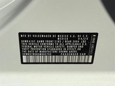 New 2025 Volkswagen Jetta Sport image 17