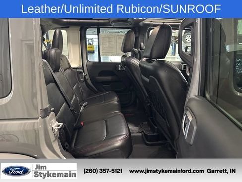 Used 2021 Jeep Wrangler Unlimited Rubicon w/ Uconnect 4C Nav & Sound Group AWD/4WD image 15
