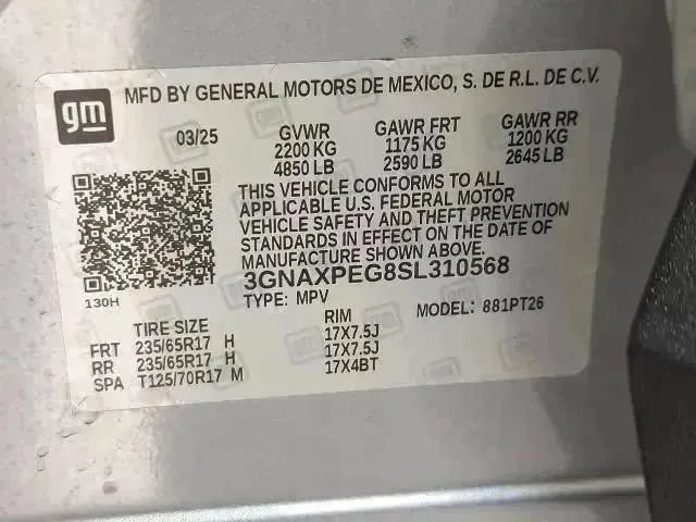 Used 2025 Chevrolet Equinox LT AWD/4WD image 84
