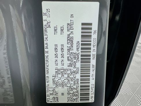 New 2026 Toyota Tacoma TRD Sport image 12