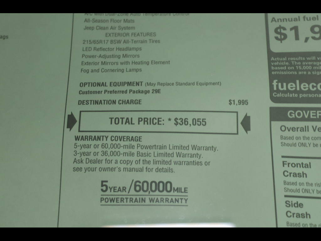 New 2026 Jeep Compass Trailhawk AWD/4WD image 22
