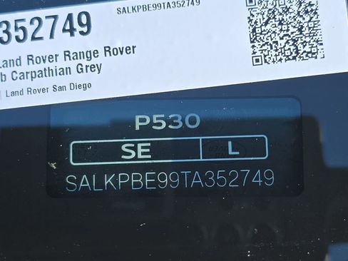 New 2026 Land Rover Range Rover Long Wheelbase SE AWD/4WD image 38