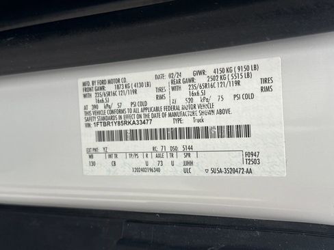 Used 2024 Ford Transit 250 Low Roof w/ Exterior Upgrade Package image 32