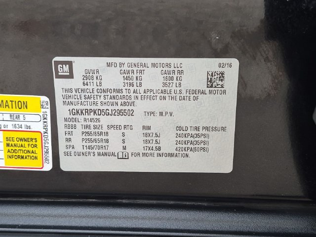 Used 2016 GMC Acadia SLE FWD image 22