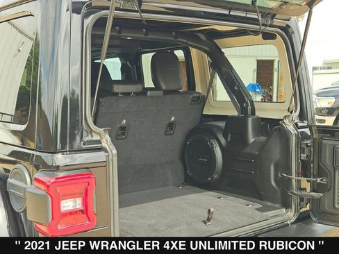 Used 2021 Jeep Wrangler Unlimited Rubicon 4xe w/ Steel Bumper Group AWD/4WD image 31