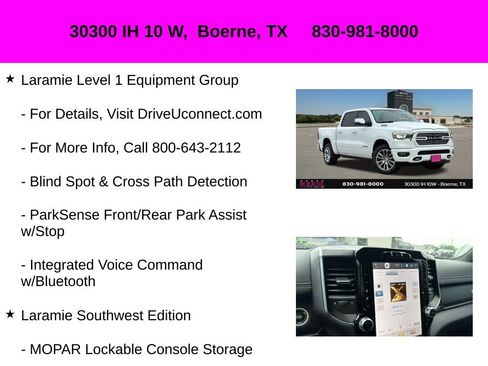 Used 2023 RAM 1500 Laramie AWD/4WD image 36
