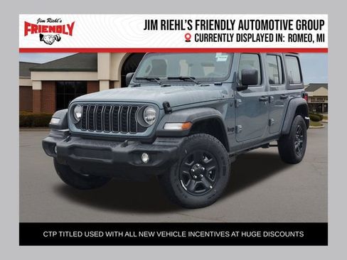 New 2026 Jeep Wrangler Unlimited Sport AWD/4WD image 1