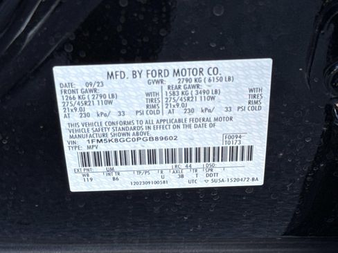 Used 2023 Ford Explorer ST w/ Equipment Group 401A image 31