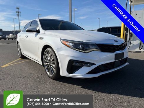 Used 2019 Kia Optima SX w/ SX Limited (Black) Package image 1
