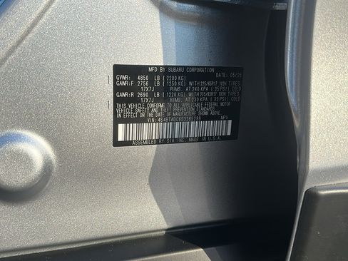 Certified 2025 Subaru Outback Premium w/ Popular Package #1A image 10