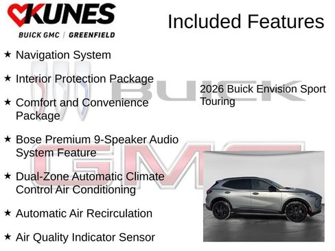 New 2026 Buick Envision Sport Touring AWD/4WD image 3