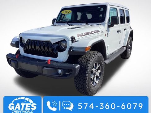 Used 2021 Jeep Wrangler Unlimited Rubicon AWD/4WD image 5