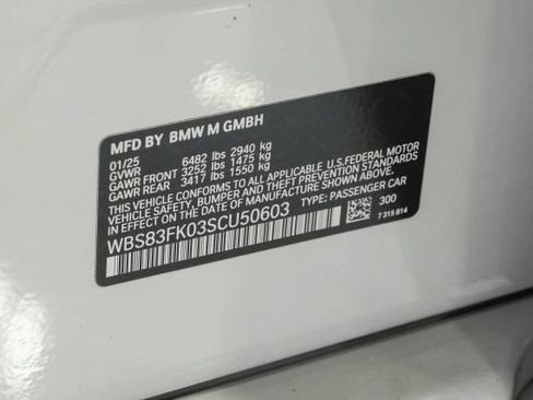 Used 2025 BMW M5 w/ Carbon Package AWD/4WD image 76