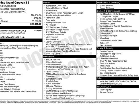 Used 2018 Dodge Grand Caravan SE w/ UConnect Hands-Free Group image 22