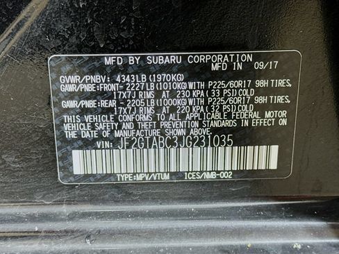 Used 2018 Subaru Crosstrek 2.0i Premium w/ Popular Package #2 AWD/4WD image 39