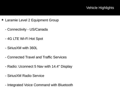 New 2026 RAM 1500 Laramie w/ Advanced Safety Group II AWD/4WD image 24