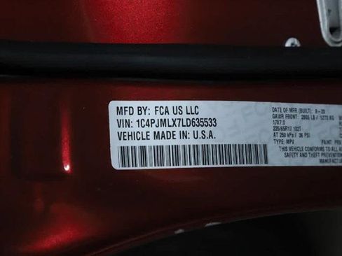 Certified 2020 Jeep Cherokee Latitude Lux w/ Quick Order Package 26H Lux image 20