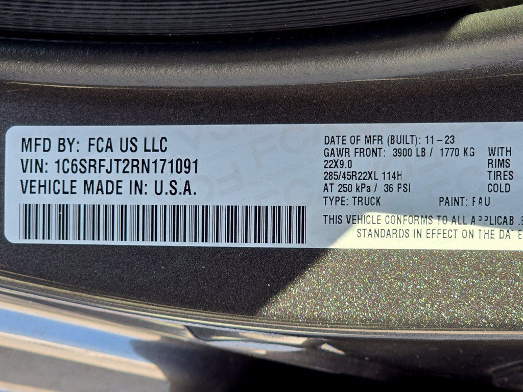 Used 2024 RAM 1500 Laramie AWD/4WD image 53