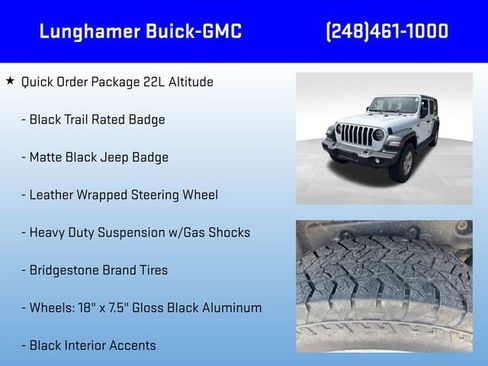 Used 2022 Jeep Wrangler Unlimited Sport AWD/4WD image 18