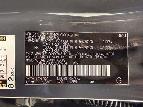 Used 2025 Toyota Land Cruiser AWD/4WD image 54