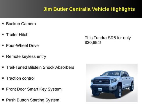 Used 2020 Toyota Tundra SR5 w/ TRD Off-Road Package image 11