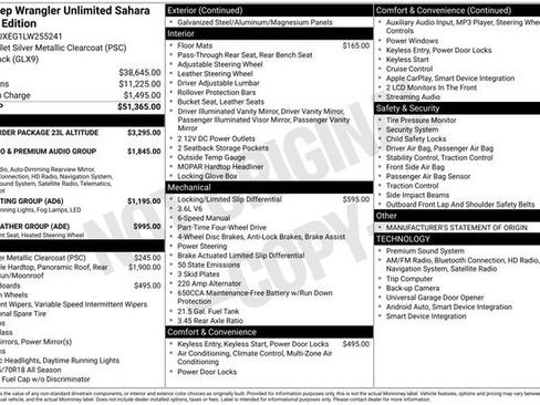 Used 2020 Jeep Wrangler Unlimited Sahara image 29