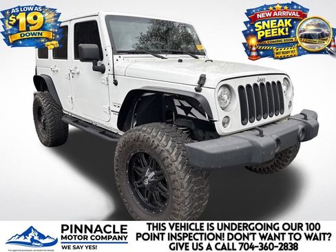 Used 2017 Jeep Wrangler Unlimited Sahara w/ Connectivity Group image 1